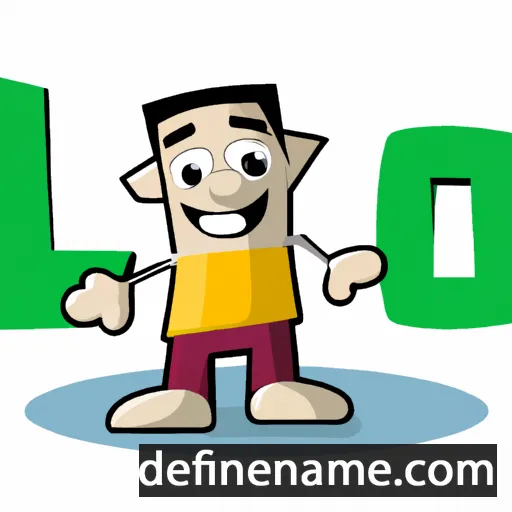 cartoon of the name Ilo