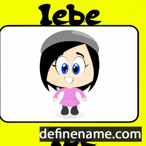 cartoon of the name Ilsabe