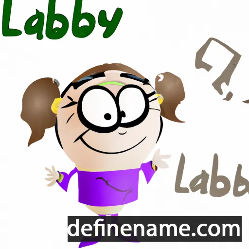 cartoon of the name Ilsabey