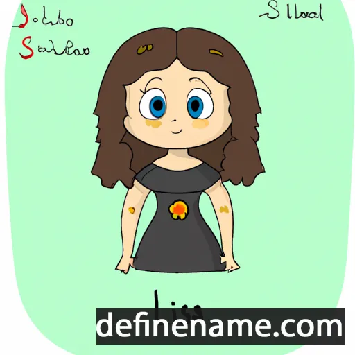 cartoon of the name Ilsia