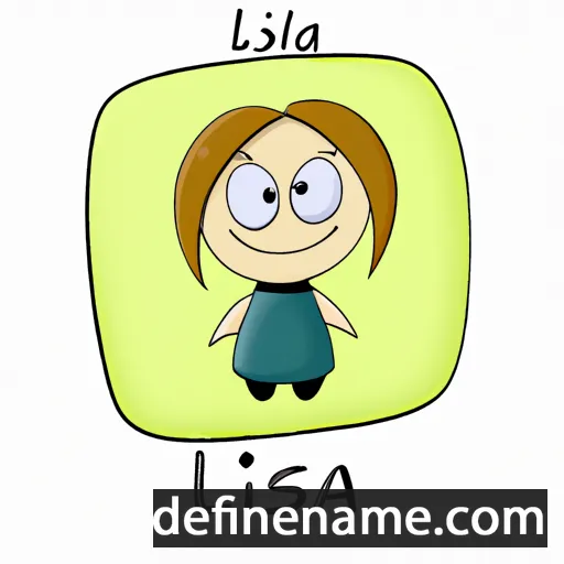 cartoon of the name Ilsiaĸ