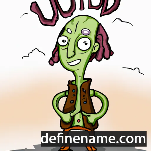 cartoon of the name Iltud