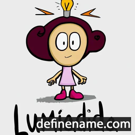 cartoon of the name Iluminada