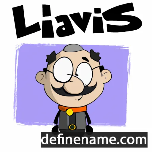 cartoon of the name Ilvars