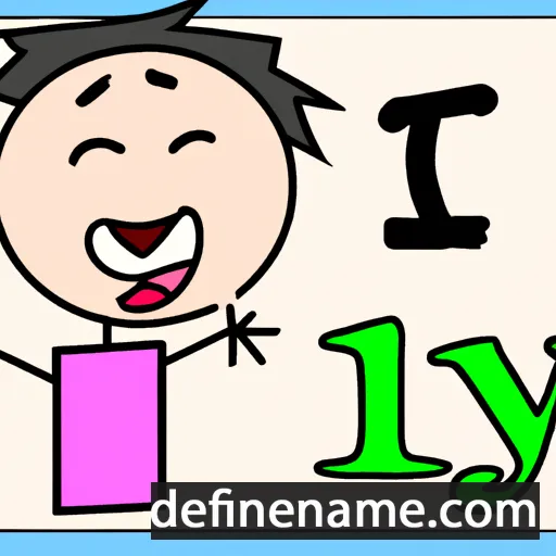 cartoon of the name Ily