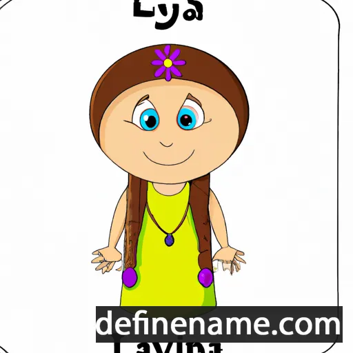 cartoon of the name Ilyana