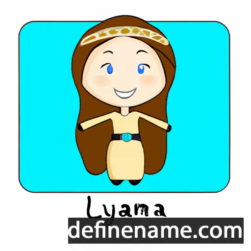 Ilyanna cartoon