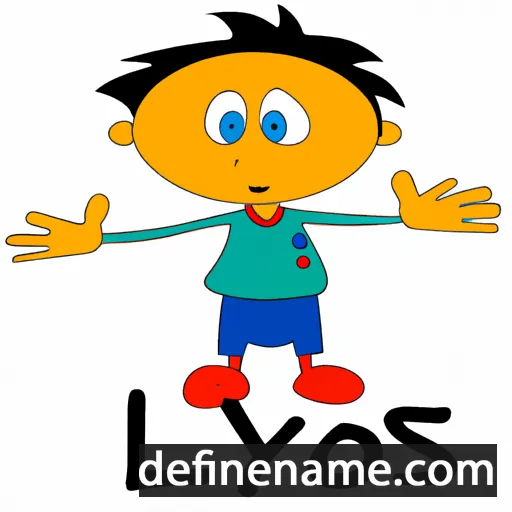 cartoon of the name Ilyos