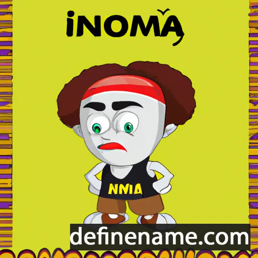 cartoon of the name Ima-obong