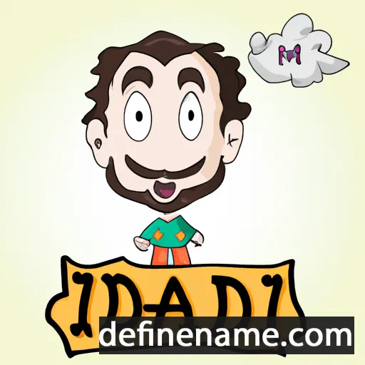 cartoon of the name Imad al-Din