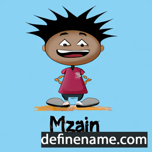 cartoon of the name Imanzi