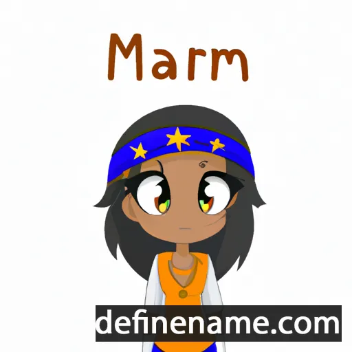 cartoon of the name Imari