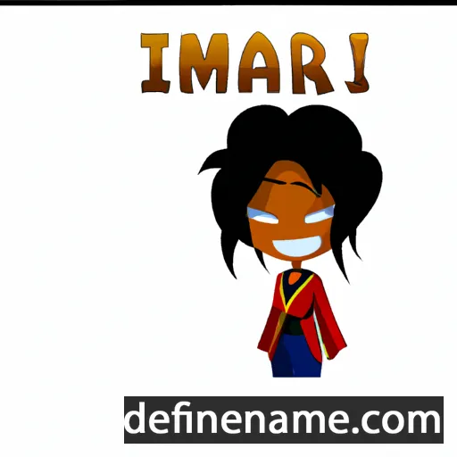 cartoon of the name Imari