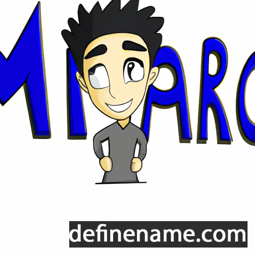 cartoon of the name Imaro