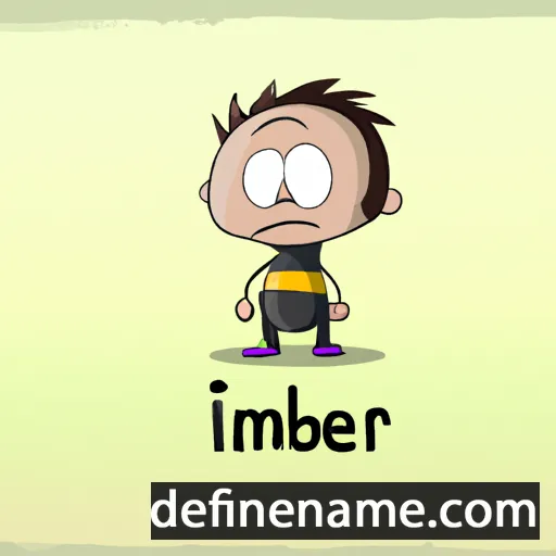 cartoon of the name Imber