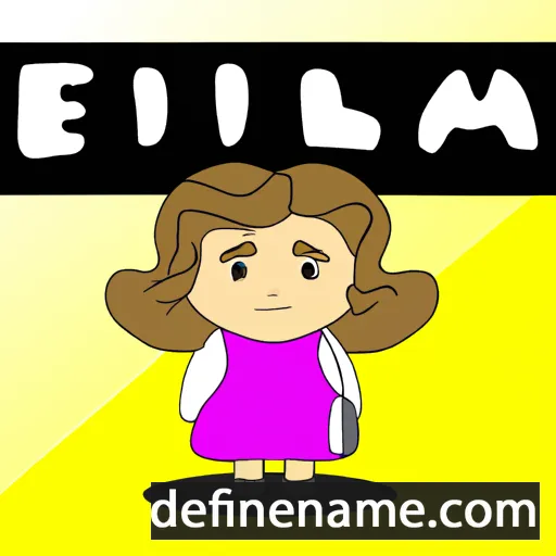 Imelia cartoon