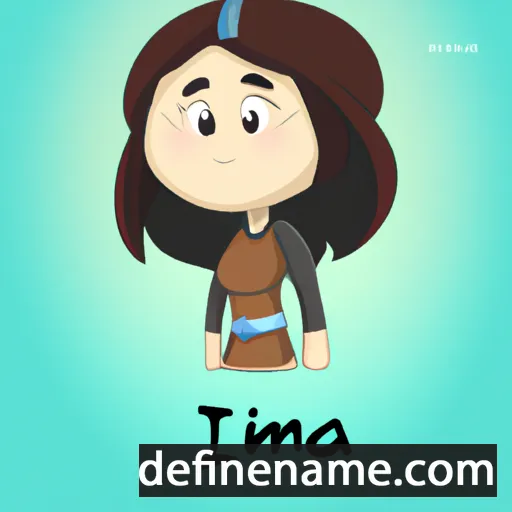 cartoon of the name Imîna