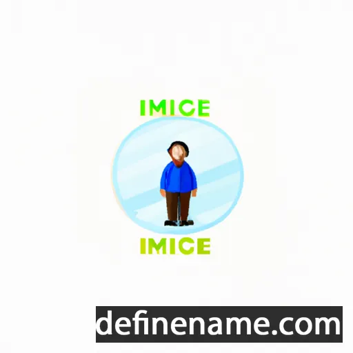 cartoon of the name Imilce