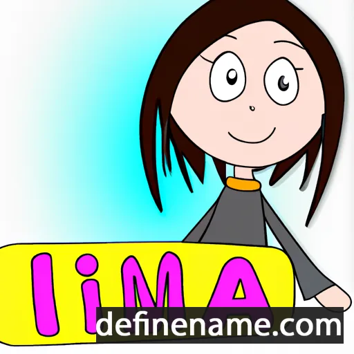 cartoon of the name Imka