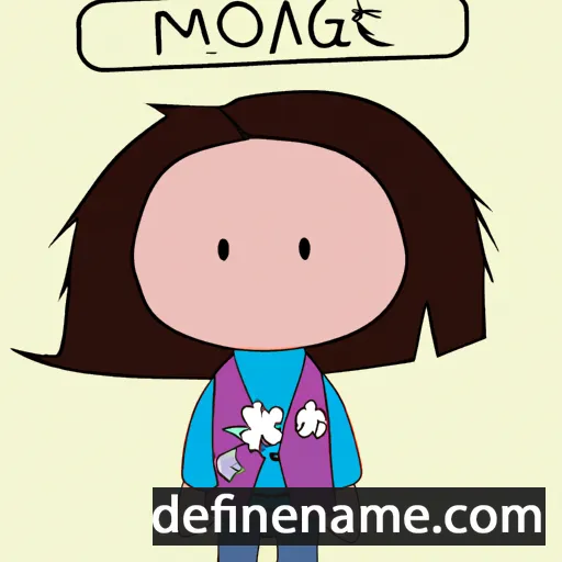 cartoon of the name Imógena