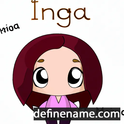 cartoon of the name Imogena