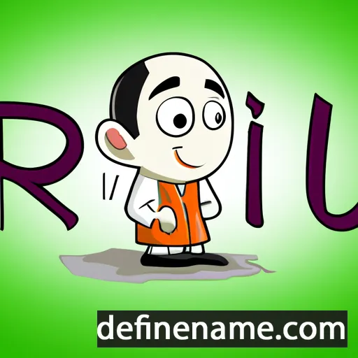 cartoon of the name Imrul