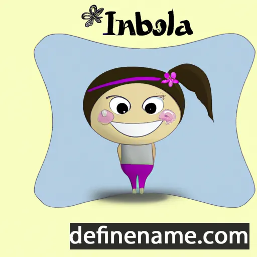 cartoon of the name Inabela