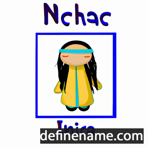 cartoon of the name Inachia