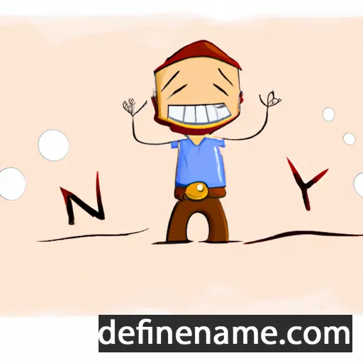 cartoon of the name İnayət