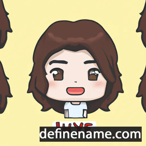 In-hye cartoon