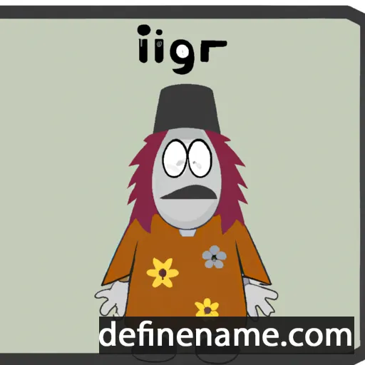 Iŋgir cartoon