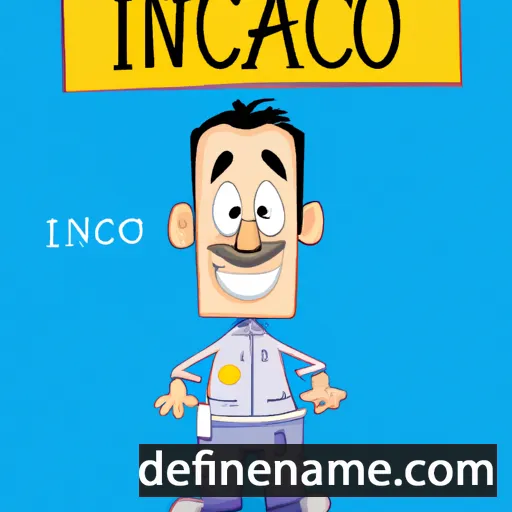 cartoon of the name Inacio