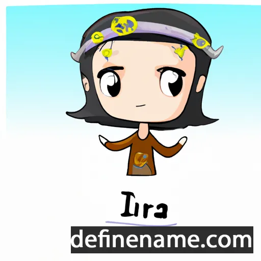 cartoon of the name Inaira