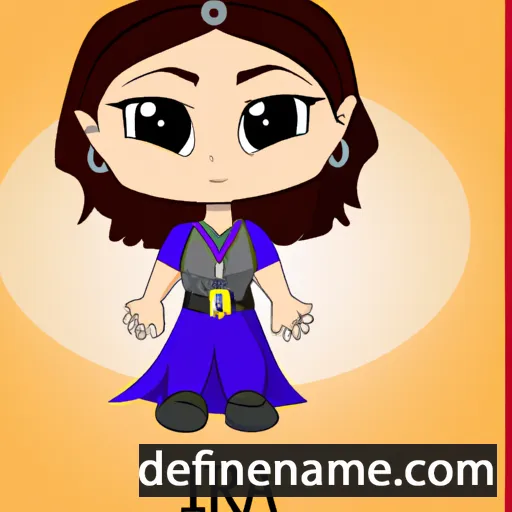 cartoon of the name Inara