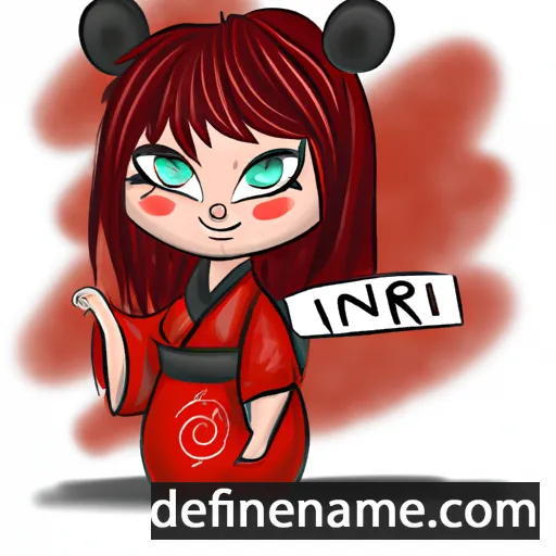 cartoon of the name Inari