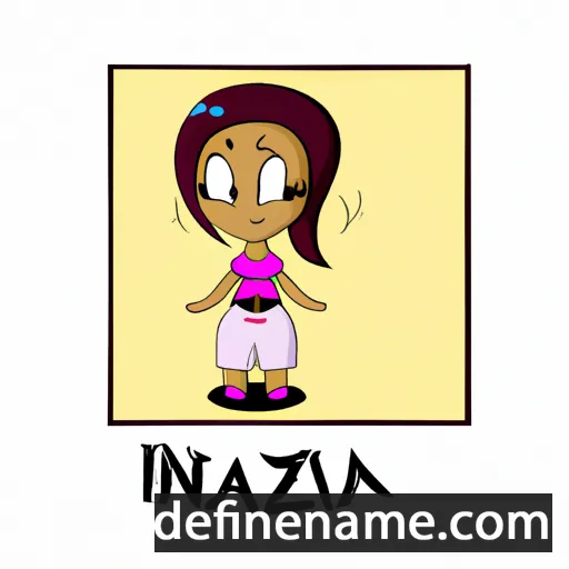 Inazia cartoon