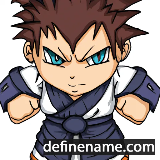 cartoon of the name Inazuma