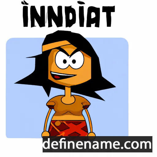 Indati cartoon