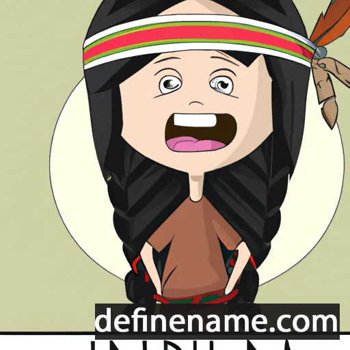 Indianah cartoon