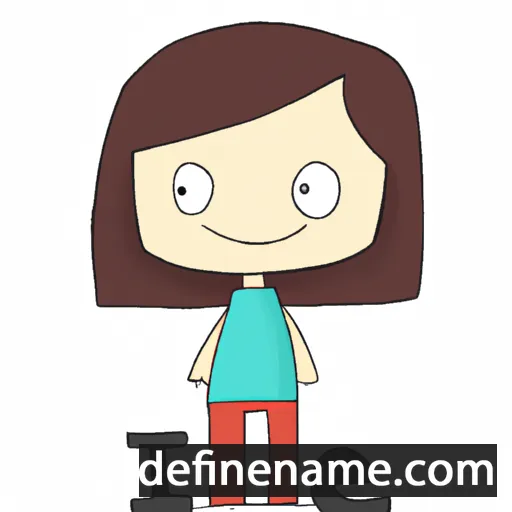 cartoon of the name Ine