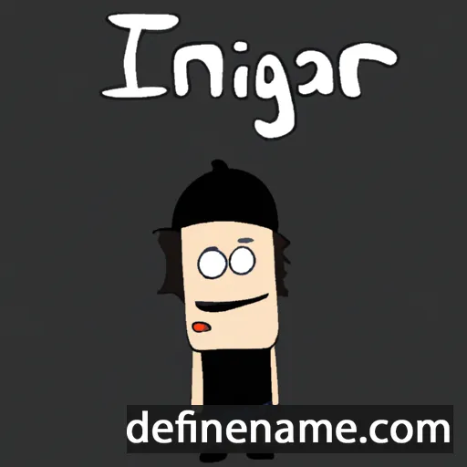 Ingar cartoon