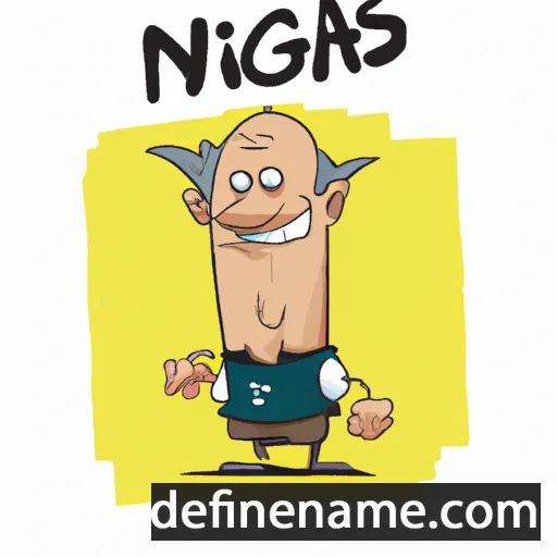 cartoon of the name Ingars