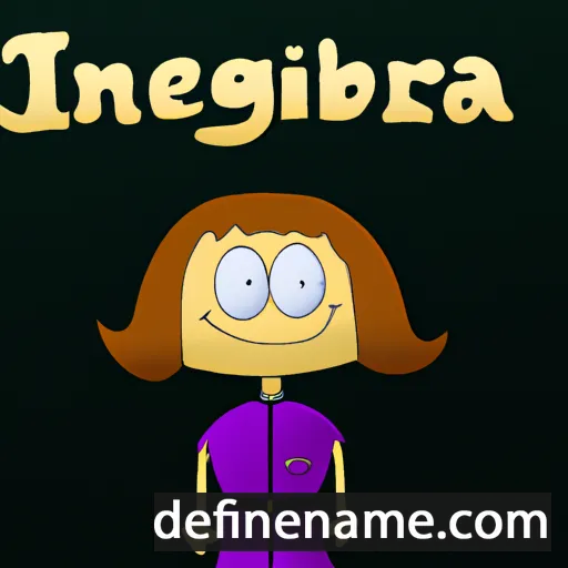 Ingberta cartoon