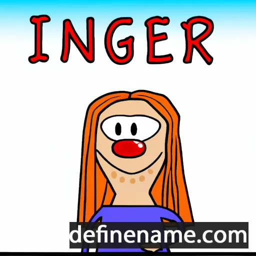 cartoon of the name Ingefrid