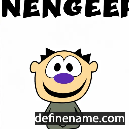 cartoon of the name Ingert