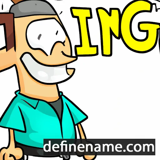 cartoon of the name Ingert