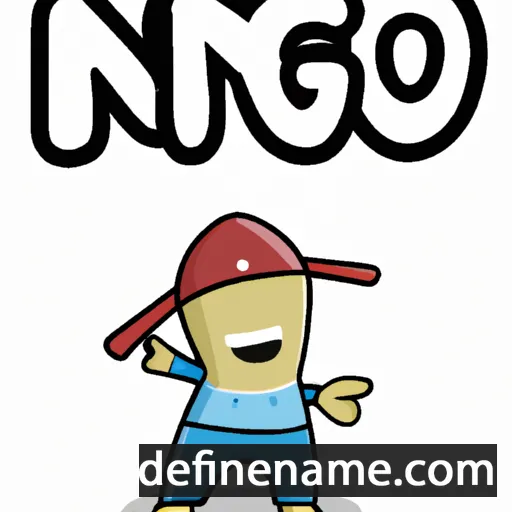 cartoon of the name Inggo