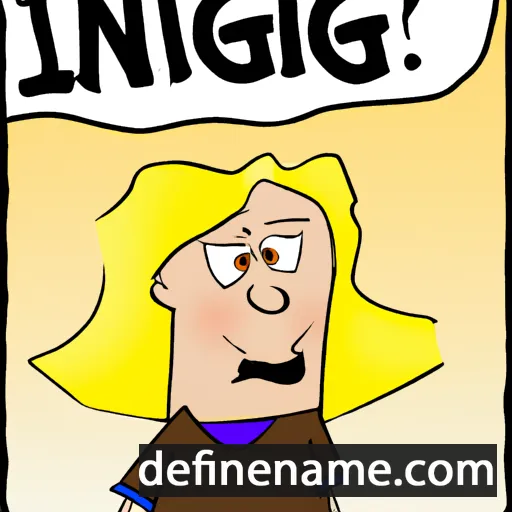 Ingiborg cartoon