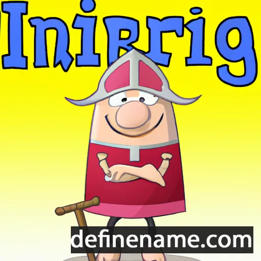 cartoon of the name Ingiborgh