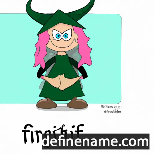 cartoon of the name Ingifrith